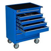 George Tools Werkzeugwagen gefüllt 7 Schubladen 209-teilig blau