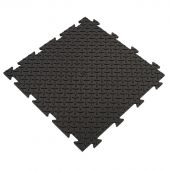PVC-Klickfliese Diamant schwarz 50x50x1 cm