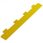 PVC-Klickfliese Randstück male gelb 48x7x1 cm