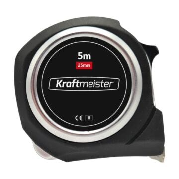Kraftmeister Rollbandmaß 5 m / 25 mm