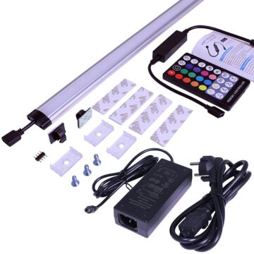 Kraftmeister RGB LED-Lampe für Pro Werkzeugwand mit Rolltür